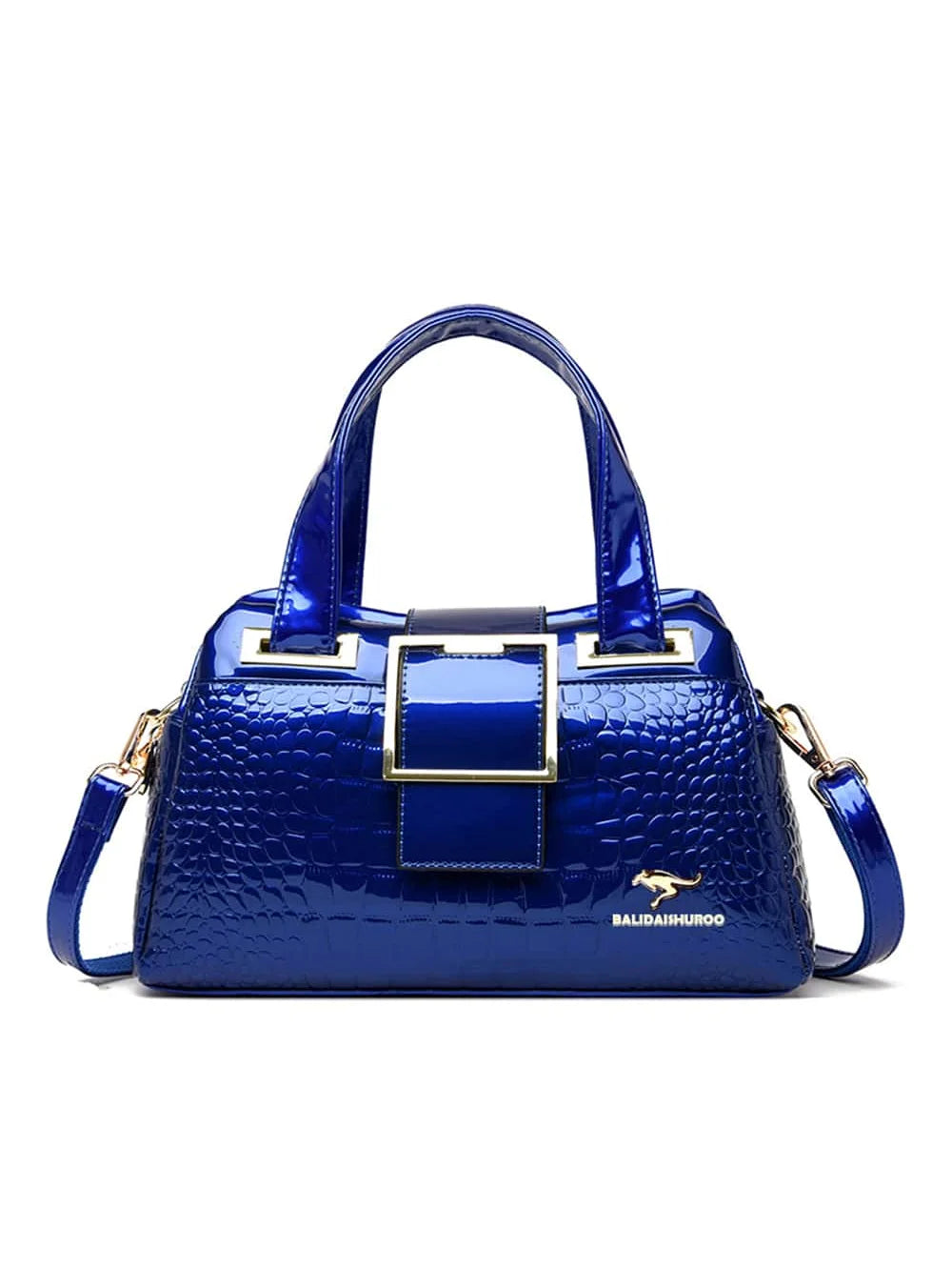 Women's Elegant Luxurious Crocodile Leather Shoulder Handbag