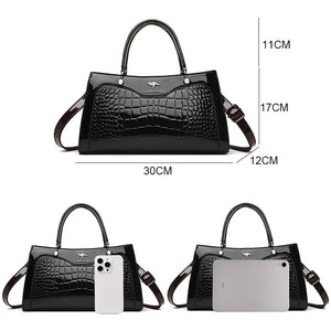 Luxury Designer Purses And Handbags Patent Leather Crossbody Bags For Women Brand Ladies Shoulder Bags New Casual Small Tote Sac