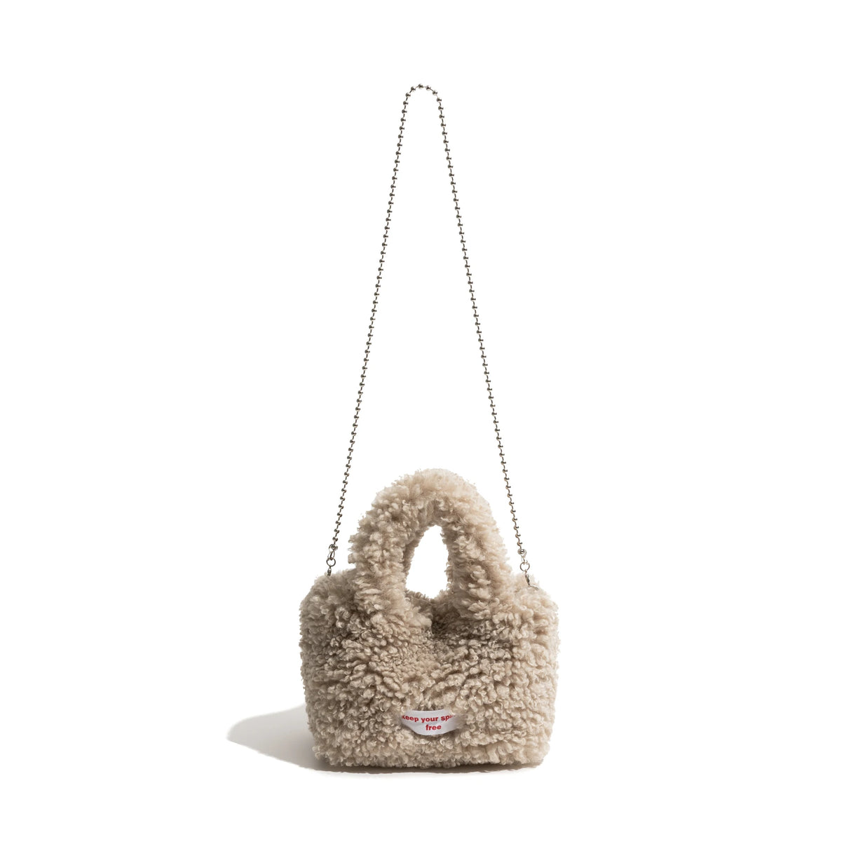 Cozy Fluffy Plush Hobo Handbag