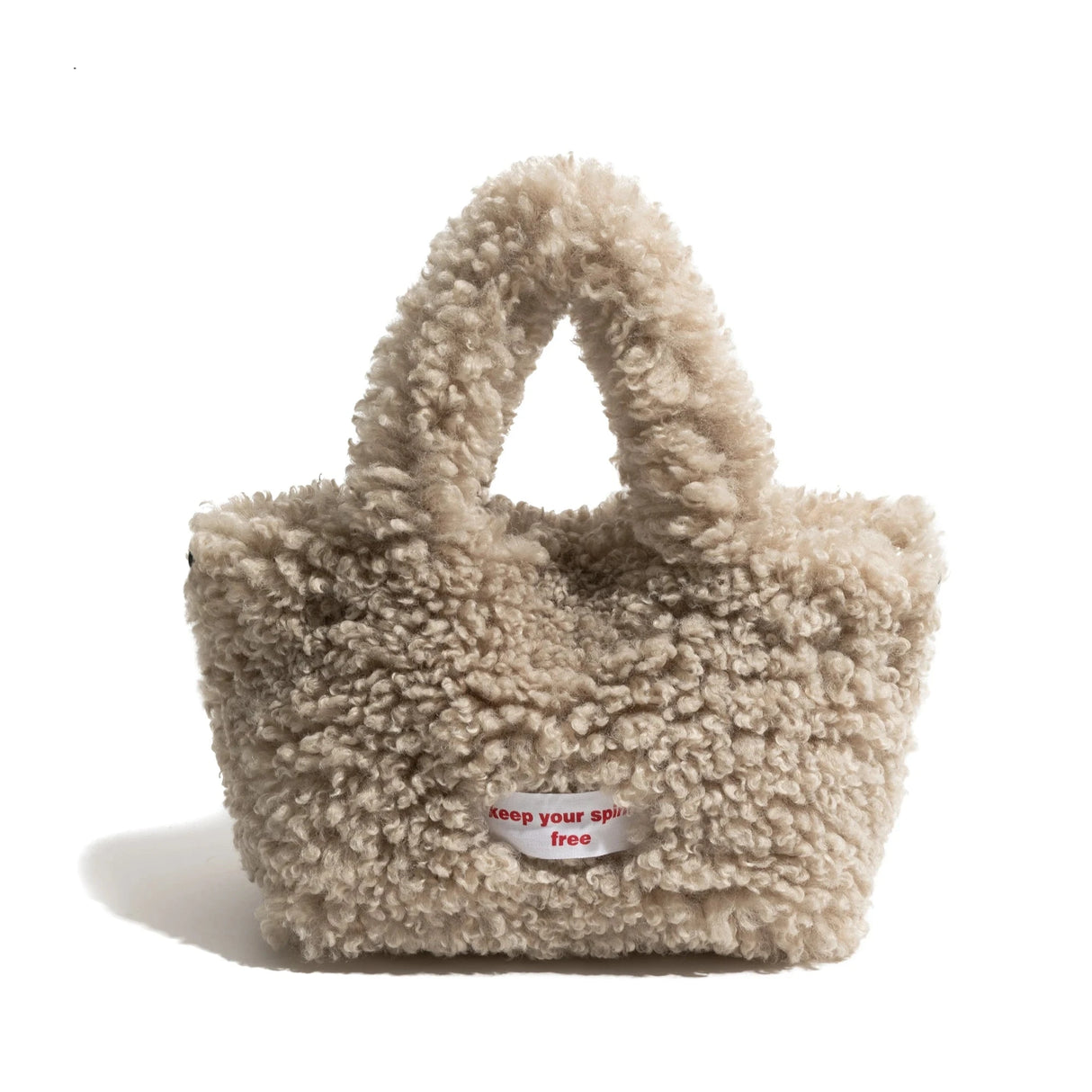 Cozy Fluffy Plush Hobo Handbag