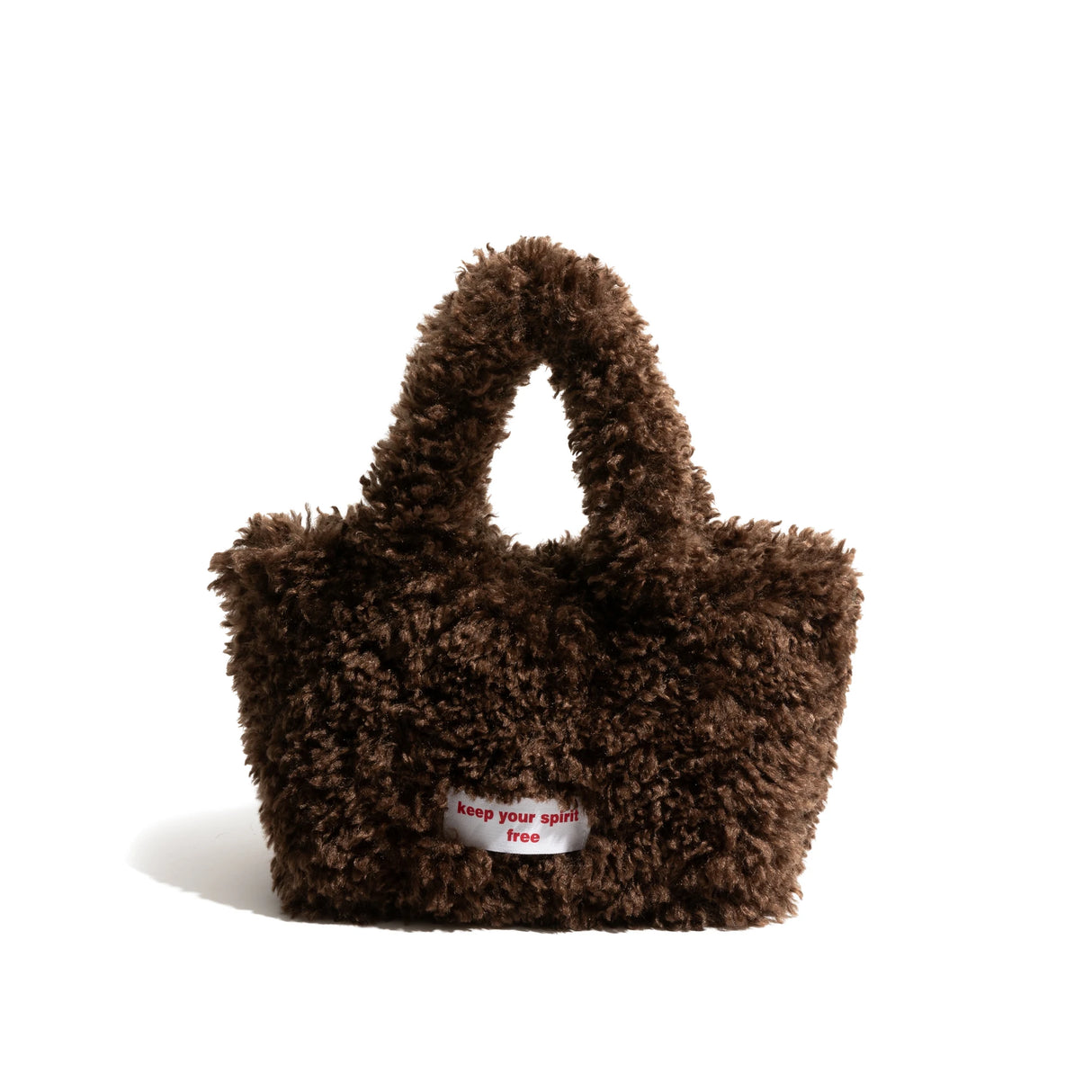 Cozy Fluffy Plush Hobo Handbag