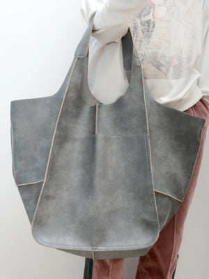 Mila Vintage Leather Tote Bag