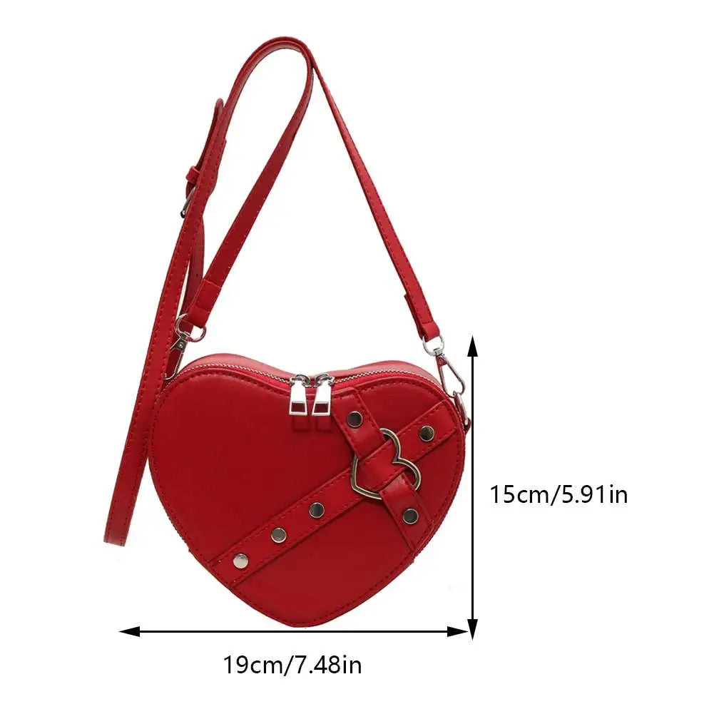 Jul Rivet Heart Bag